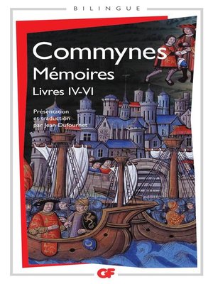 cover image of Mémoires, Livres IV à VI
